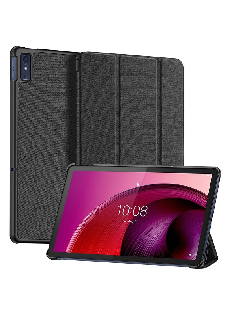 Lenovo Tab M10 5G 10.6 Inch (2023), Ultra-thin and Lightweight Vertical Protective Case, PC+PU Material Protective Case for Tab M10 - Image 1